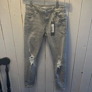 NWT Tractr Girls Nina High Rise Slim Jeans